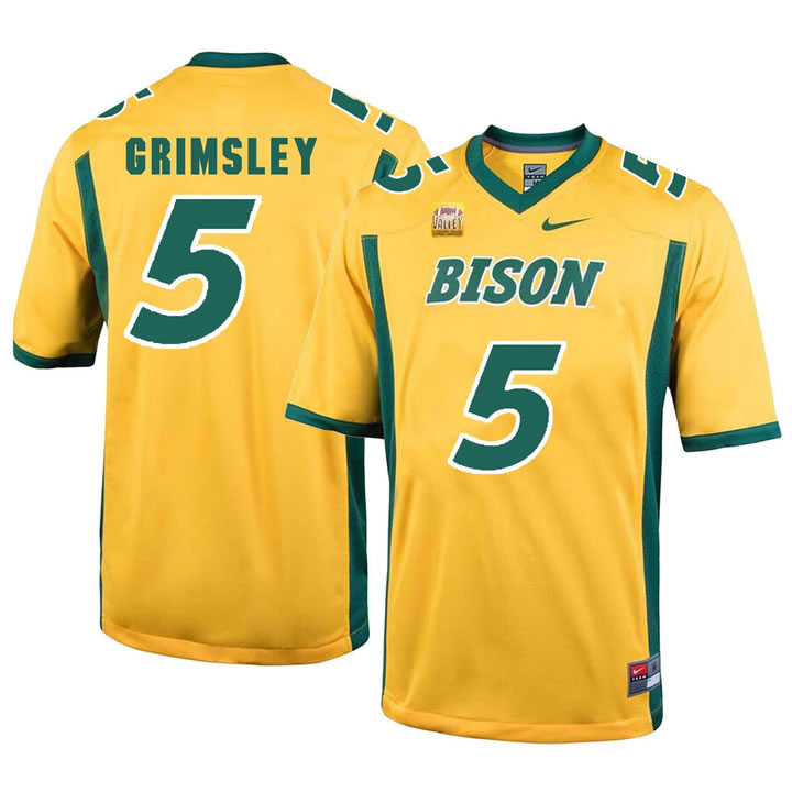North Dakota State Bison 5 Robbie Grimsley Gold College Football Jersey Dzhi,We sell and wholesale North Dakota State Bison 5 Robbie Grimsley Gold College Football Jersey Dzhi on line form chian!